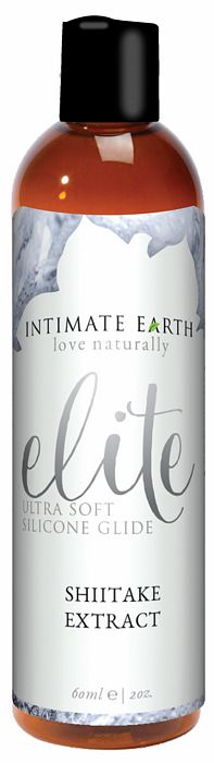 Intimate Earth Elite Silicone Shitake Glide 2 Oz.