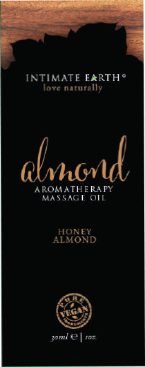 Intimate Earth Almond Massage Oil Foil Sachet 1 Oz.