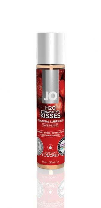 Jo H2o Strawberry Kiss 1 Oz. Lubricant