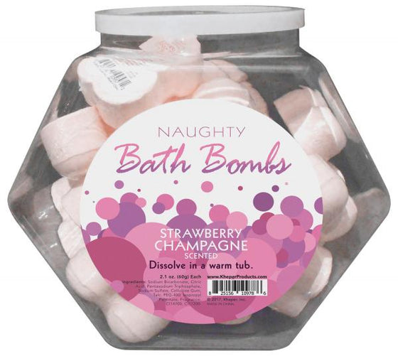 Naughty Bath Bombs Fishbowl 24 Pieces