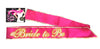 Bride To Be Sash Glow In The Dark