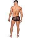 Micro Mini Hose Short Black Large