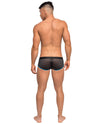 Mini Short Clip Tease Black Medium