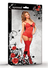 Chemise & GString Red Small