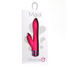 Rechargeable Silicone Dual Vibrator Victoria Neon Pink