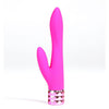 Rechargeable Silicone Dual Vibrator Victoria Neon Pink