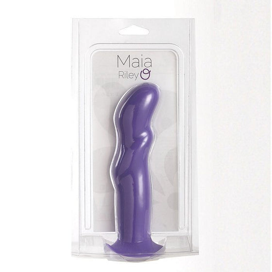 Riley Silicone Purple Dong