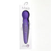 Twisty Dual Vibrating Wand Neon Purple