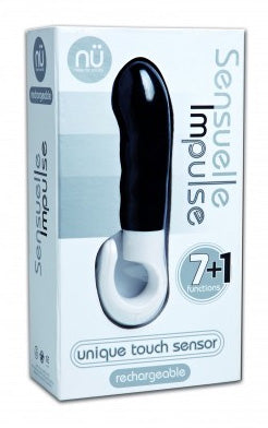 Sensuelle Impulse Slimline Vibrator Black