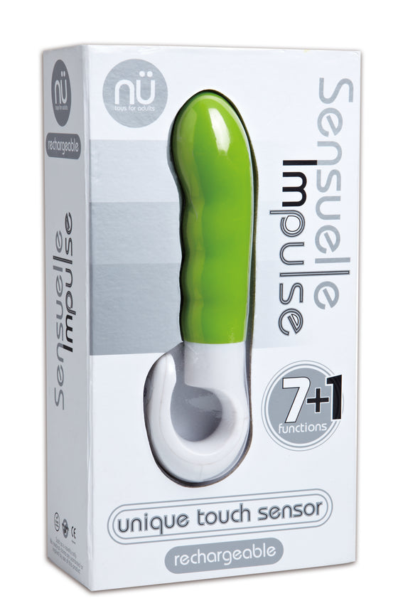 Sensuelle Impulse Slimline Vibrator Green