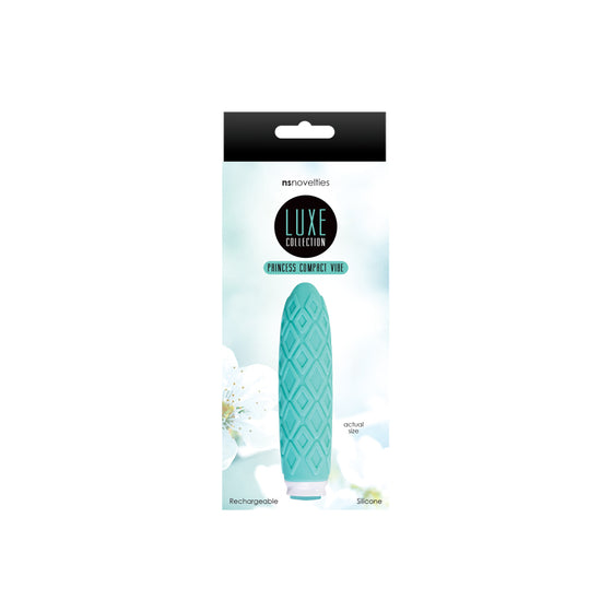 Luxe Compact Vibrator Princess Turquoise