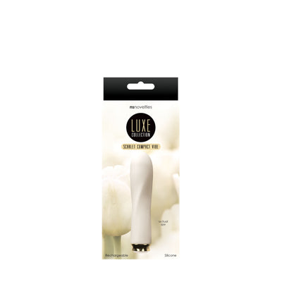 Luxe Vibrator Scarlet Ivory