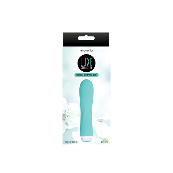 Luxe Compact Vibrator Scarlet Turquoise