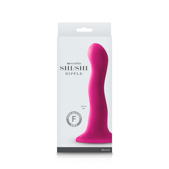 ShiShi Ripple 6 Dildo Pink "