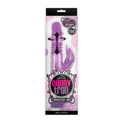 Bunny Tron Thruster Vibrator Purple