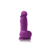 Colours Pleasures 4in Dildo Purple