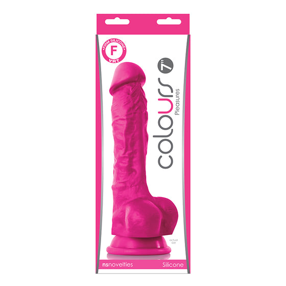 Colours Pleasures 7 In Dildo Pink