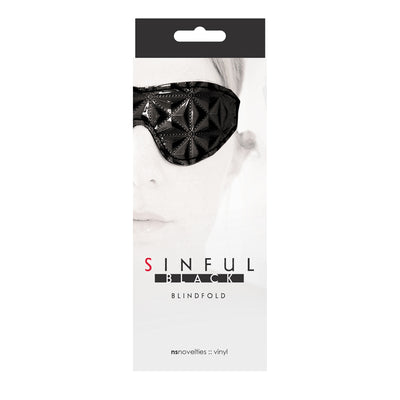 Sinful Black Blindfold