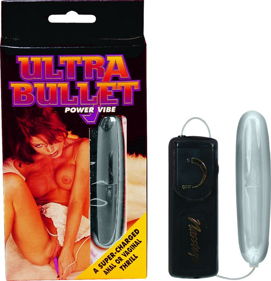 Ultra Bullet Power Vibrator Silver