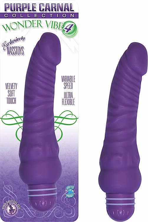 Carnal Wonder Vibrator 4 Purple