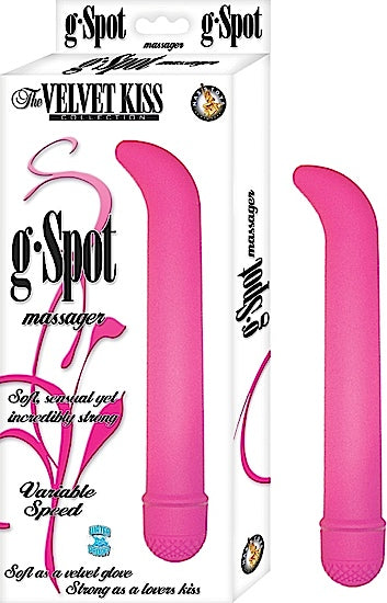 Velvet Kiss Collection G Spot Massager Pink