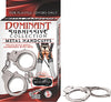 Dominant Submissive Metal Handcuffs