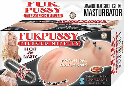 Fukpussy Pierced Nipples Masturbator