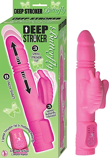 Deep Stroker Butterfly Pink