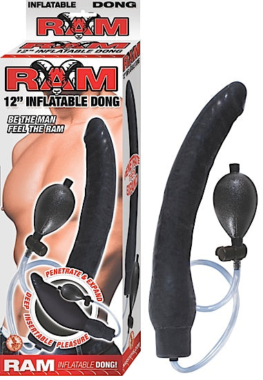 Ram 12in Inflatable Dong Black