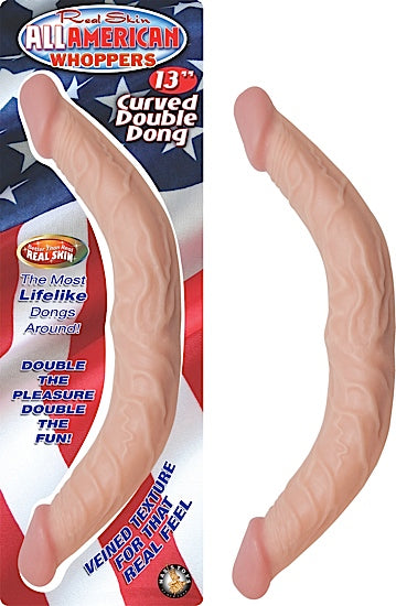 All American Whopper 13in Curved Double Dong