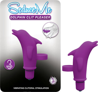 Seduce Me Dolphin Clit Pleaser Purple