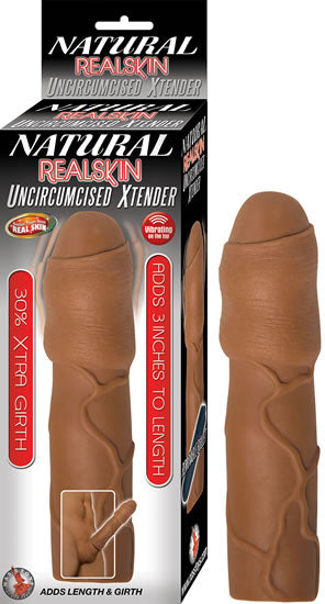 Natural Realskin Uncircumcised Brown