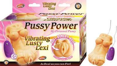 Pussy Power Vibrating Lusty Lexi Flesh