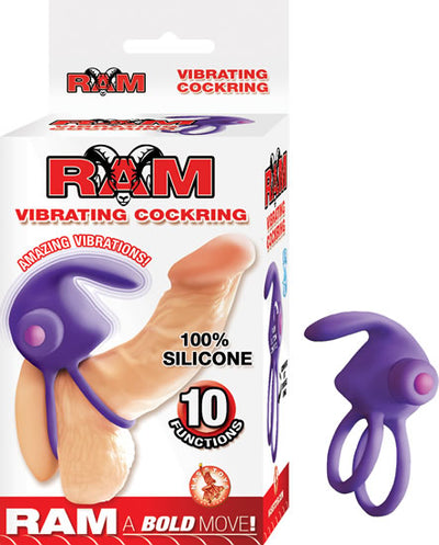 Ram Vibrating Cockring Purple