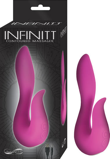 Infinitt Contoured Massager Pink