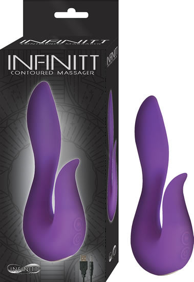 Infinitt Contoured Massager Purple