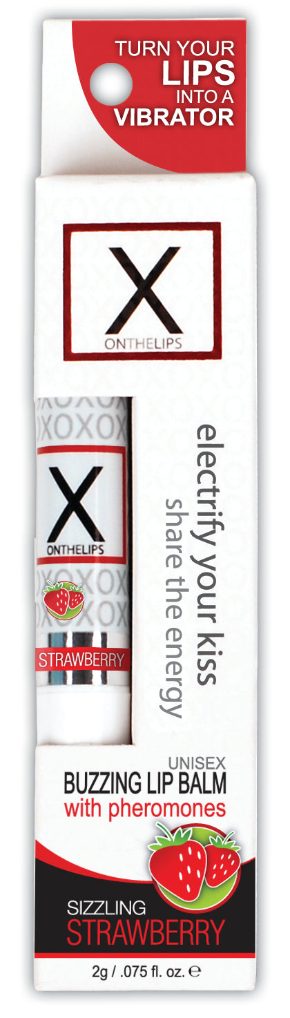 X On The Lips Sizzling Strawberry