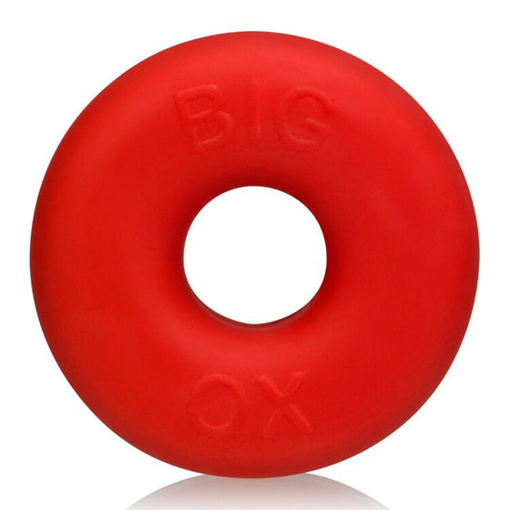 Big Ox Cockring Oxballs Silico Ne Tpr Blend Red Ice