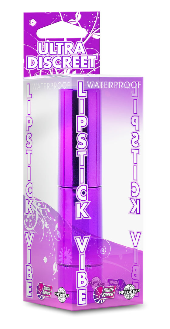 Lipstick Vibrator Metallic Purple