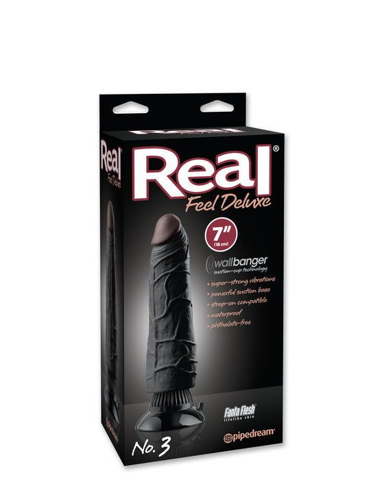 Real Feel Deluxe #3 Black 7in