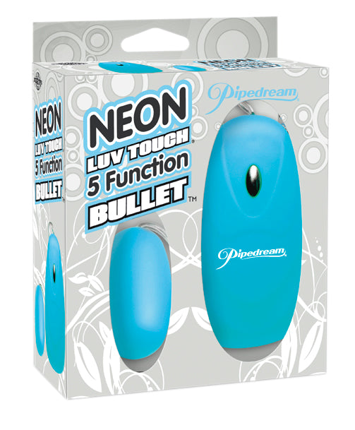Neon Luv Touch Bullet Blue 5 Function