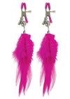 Fetish Fantasy Feather Nipple Clamps