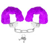 Neon Luv Touch Furry Cuffs Purple