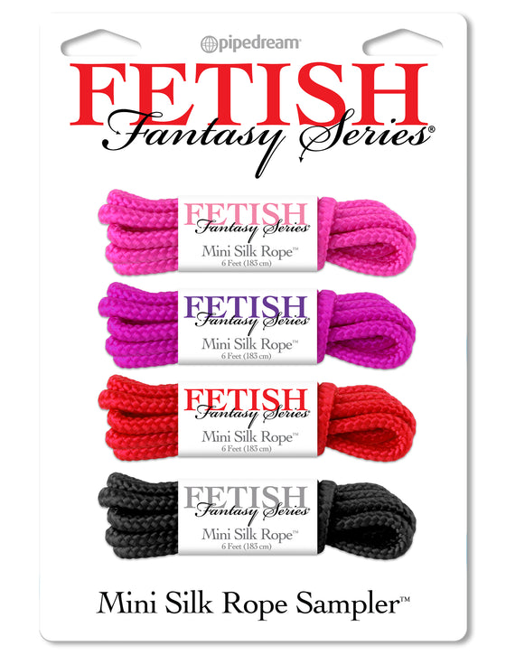 Fetish Fantasy Mini Silk Rope Sampler