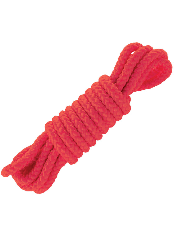 Fetish Fantasy Mini Silk Rope Red