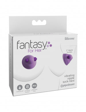 Fantasy For Her Vibrating Nipple Suck - Hers