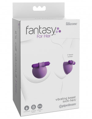 Fantasy For Her Vibrating Breast Suck - Hers