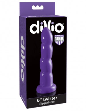 Dillio 6 Twister Purple Dong "