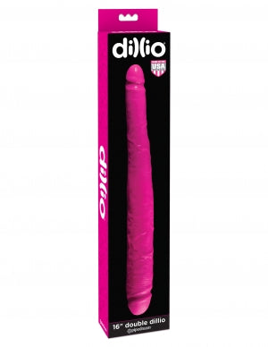 Dillio 16 Double Dong Pink Dong "