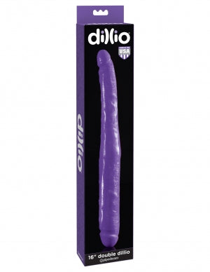 Dillio 16 Double Dong Purple Dong "